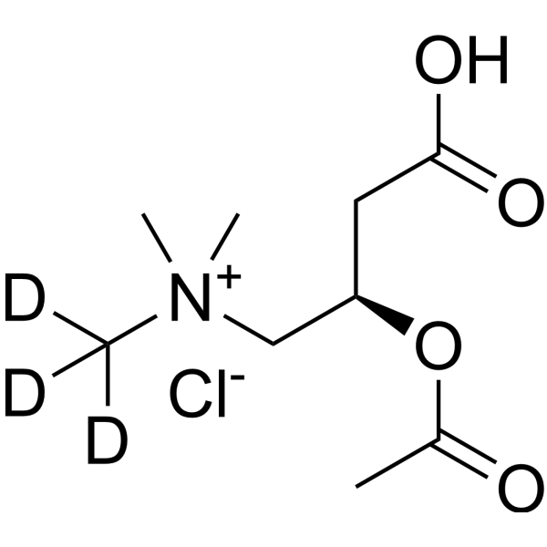 Acetyl-L-carnitine-d3 hydrochloride (O-Acetyl-L-carnitine-d3 (hydrochloride)) 1334532-17-0